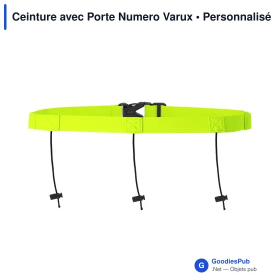 Ceinture avec Porte Numero Varux - Image 1