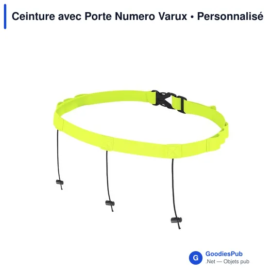 Ceinture avec Porte Numero Varux - Image 2