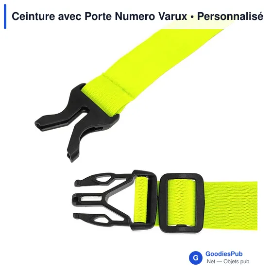 Ceinture avec Porte Numero Varux - Image 4