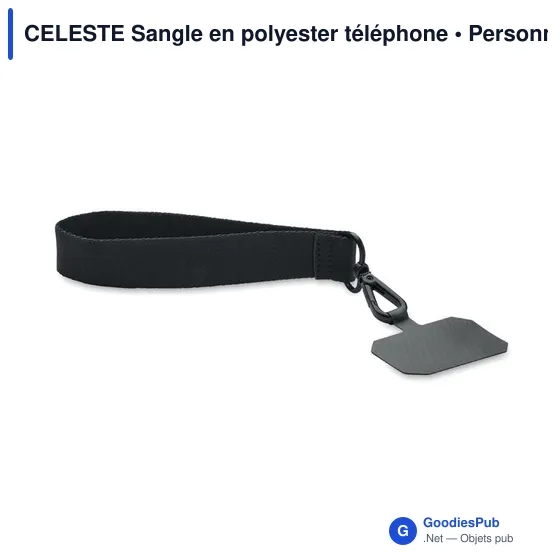 CELESTE Sangle en polyester téléphone - Image 1