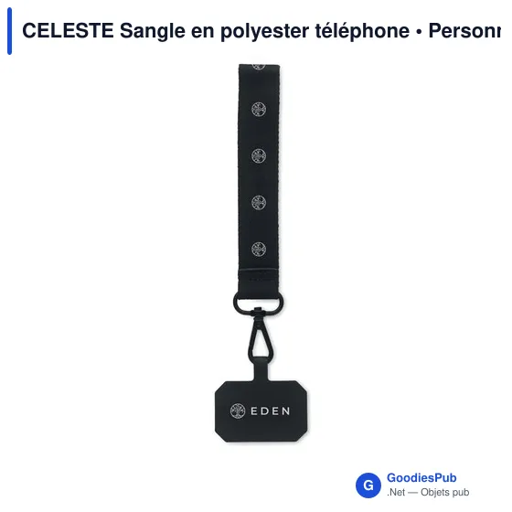 CELESTE Sangle en polyester téléphone - Image 4