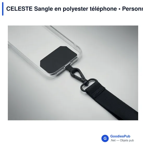 CELESTE Sangle en polyester téléphone - Image 5