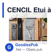 CENCIL Etui à crayons en feutre RPET - Miniature 9