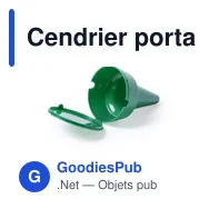 Cendrier portable personnalisable avec logo pour entreprises - Miniature 11