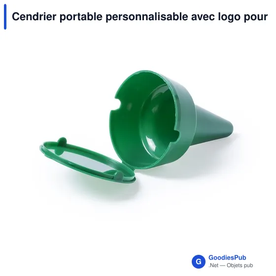 Cendrier portable personnalisable avec logo pour entreprises - Image 11