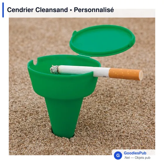 Cendrier portable personnalisable avec logo pour entreprises - Image 12