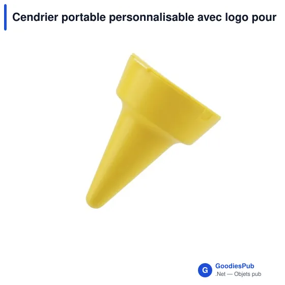 Cendrier portable personnalisable avec logo pour entreprises - Image 10