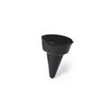 Variante noir - Cendrier portable personnalisable avec logo pour entreprises