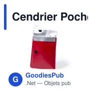 Cendrier Poche Berko - Miniature 12