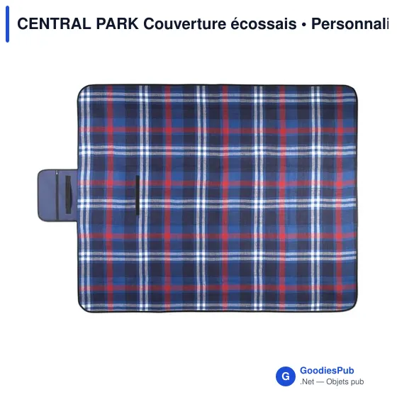 CENTRAL PARK Couverture écossais - Image 3