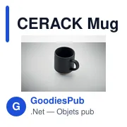CERACK Mug en céramique 170 ml - Miniature 2