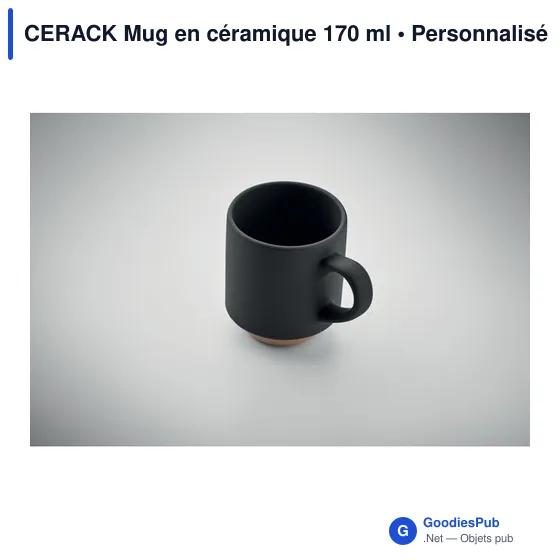 CERACK Mug en céramique 170 ml - Image 2