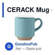 CERACK Mug en céramique 170 ml - Miniature 11