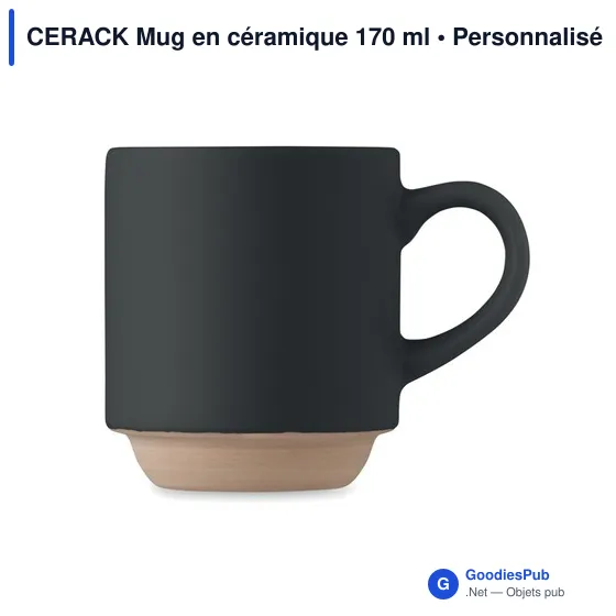CERACK Mug en céramique 170 ml - Image 3