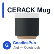 CERACK Mug en céramique 170 ml - Miniature 4