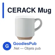 CERACK Mug en céramique 170 ml - Miniature 5