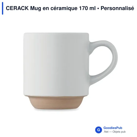 CERACK Mug en céramique 170 ml - Image 8