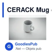CERACK Mug en céramique 170 ml - Miniature 9