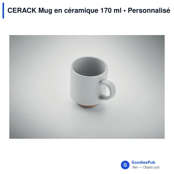 CERACK Mug en céramique 170 ml - Image 9