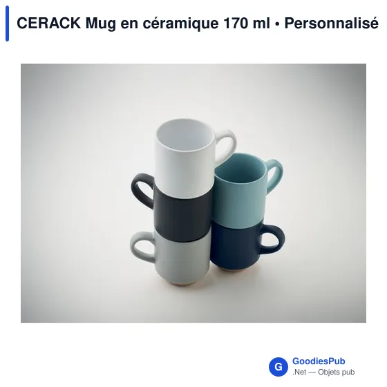 CERACK Mug en céramique 170 ml - Image 10