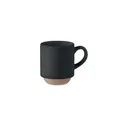 Variante noir - CERACK Mug en céramique 170 ml