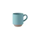 Variante bleu pétrole - CERACK Mug en céramique 170 ml