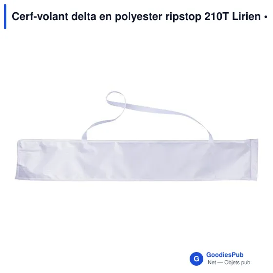Cerf-volant delta personnalisable en polyester avec logo - Lirien - Image 1