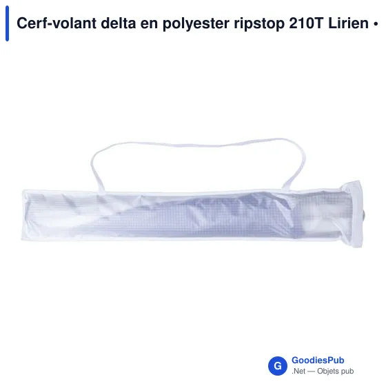 Cerf-volant delta personnalisable en polyester avec logo - Lirien - Image 4