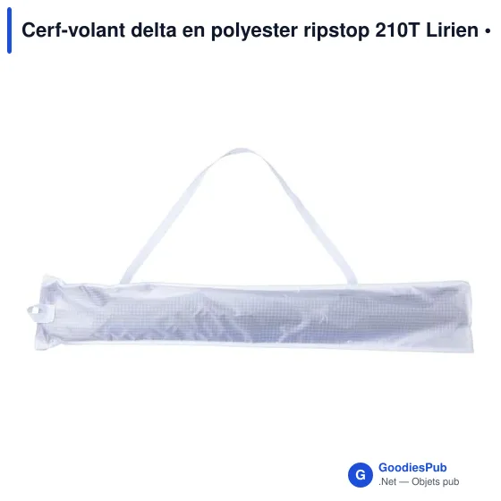 Cerf-volant delta personnalisable en polyester avec logo - Lirien - Image 5