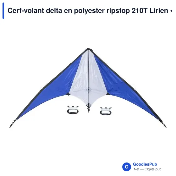 Cerf-volant delta personnalisable en polyester avec logo - Lirien - Image 7