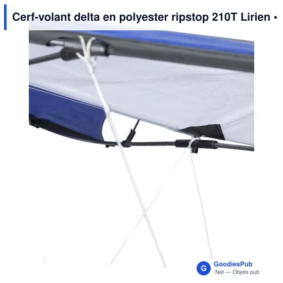 Cerf-volant delta personnalisable en polyester avec logo - Lirien - Image 9