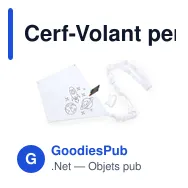 Cerf-Volant personnalisable Yumbi avec logo - Loisirs créatifs - Miniature 1