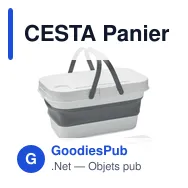CESTA Panier de pique-nique pliable - Miniature 1