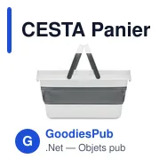 CESTA Panier de pique-nique pliable - Miniature 3