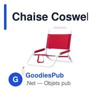 Chaise Coswel - Miniature 12