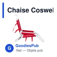 Chaise Coswel - Miniature 4