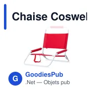 Chaise Coswel - Miniature 10
