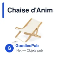 Chaise d'Animaux de Compagnie Diny - Miniature 1