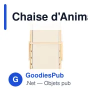 Chaise d'Animaux de Compagnie Diny - Miniature 2