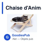 Chaise d'Animaux de Compagnie Diny - Miniature 3