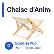 Chaise d'Animaux de Compagnie Diny - Miniature 5