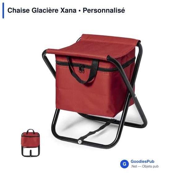 Chaise glacière personnalisable avec logo - Xana - Image 2