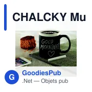 CHALCKY Mug en grès 300ml - Miniature 3