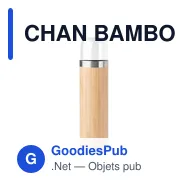 CHAN BAMBOO Bouteille isotherme  - Miniature 1