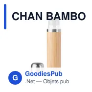 CHAN BAMBOO Bouteille isotherme  - Miniature 3