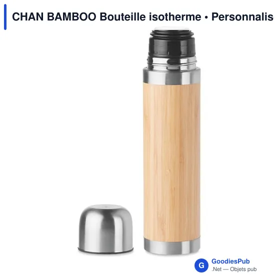 CHAN BAMBOO Bouteille isotherme  - Image 3
