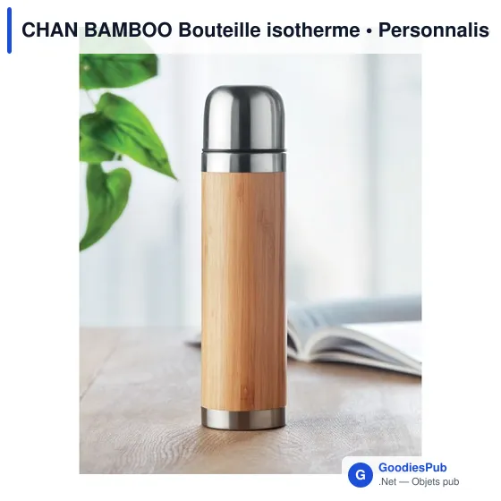 CHAN BAMBOO Bouteille isotherme  - Image 5