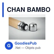 CHAN BAMBOO Bouteille isotherme  - Miniature 6