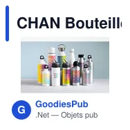 CHAN Bouteille double paroi 500ml - Miniature 12