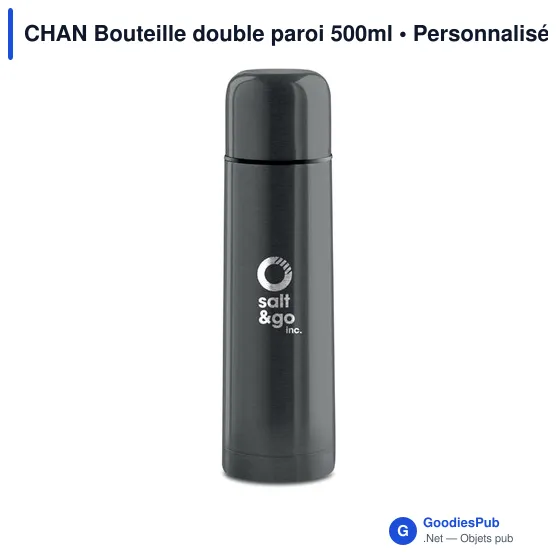 CHAN Bouteille double paroi 500ml - Image 3